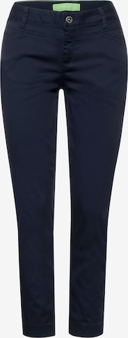 STREET ONE Slimfit Hose in Blau: predná strana