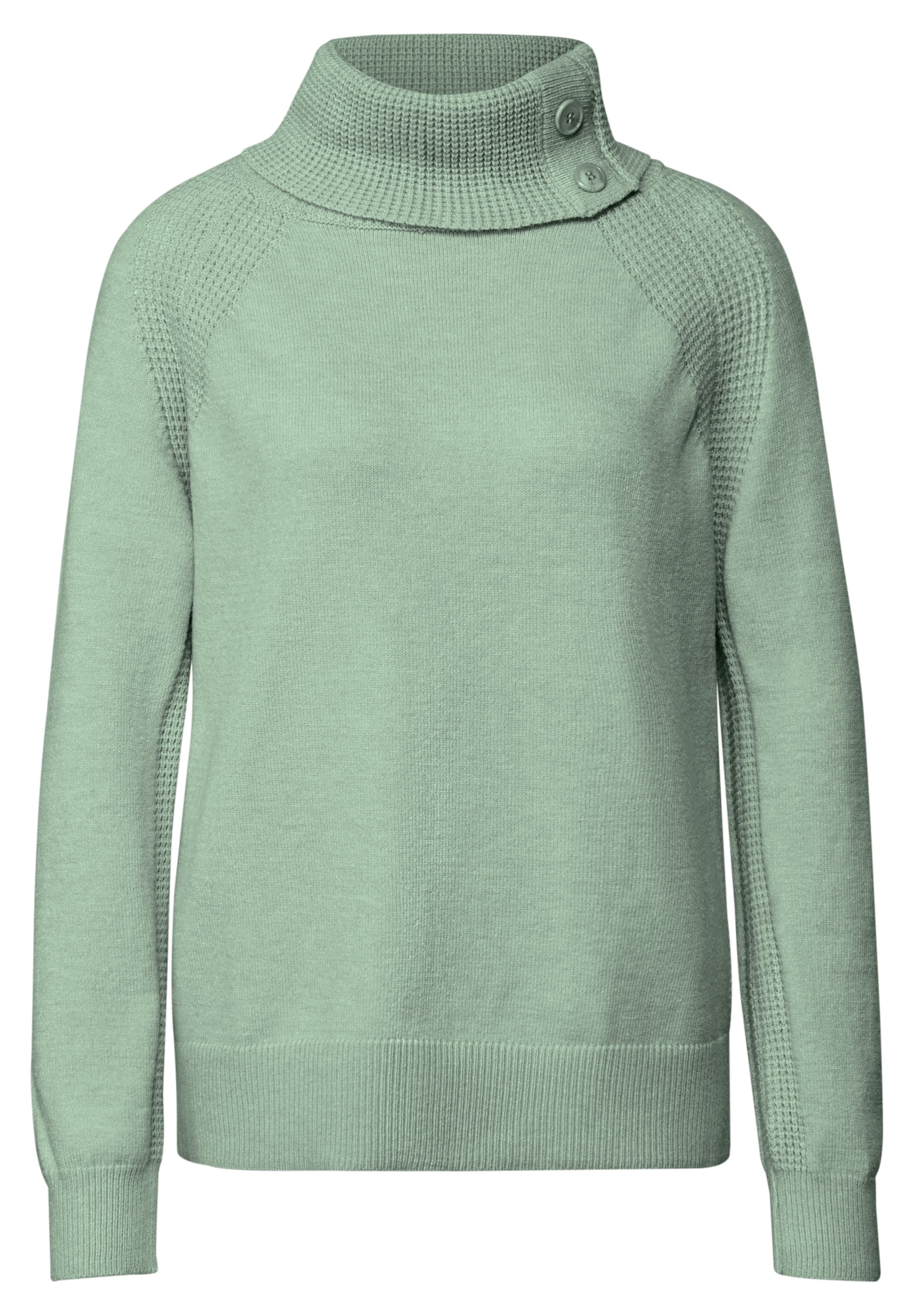 STREET ONE Pullover in Grün: Vorderseite