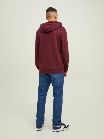 JACK & JONES Sweatshirt 'Tamp' in Rot