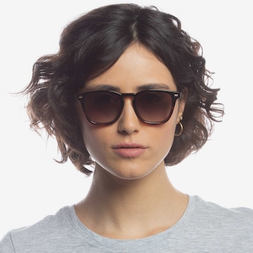 LE SPECS - Gafas de sol 'No Biggie' en negro: frente