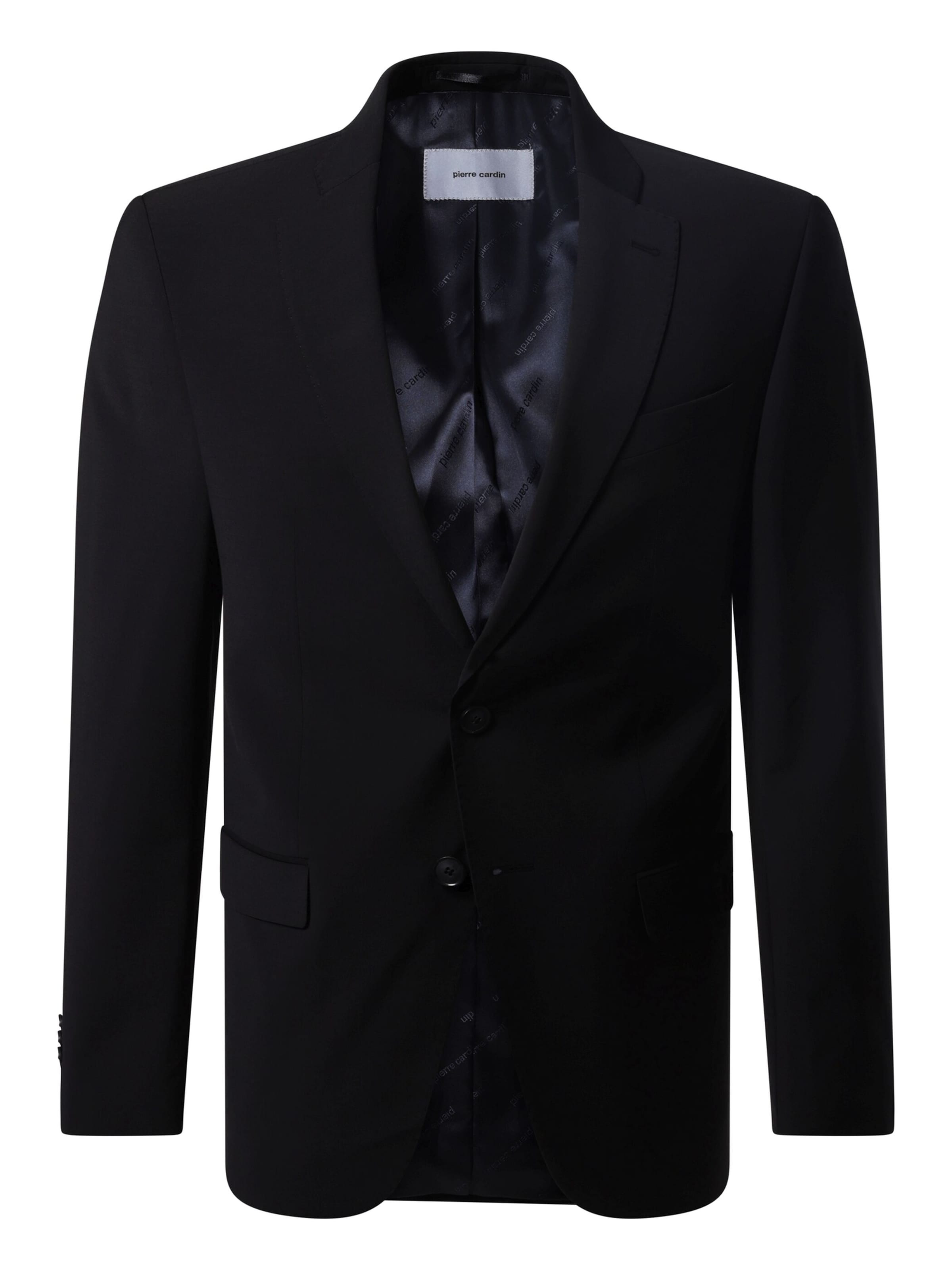 Coupe regular Veste de costume PIERRE CARDIN en noir