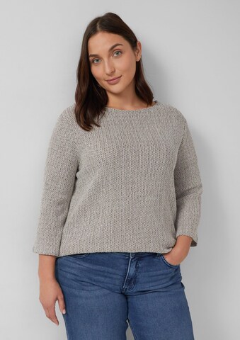 T-shirt s.Oliver en beige : devant