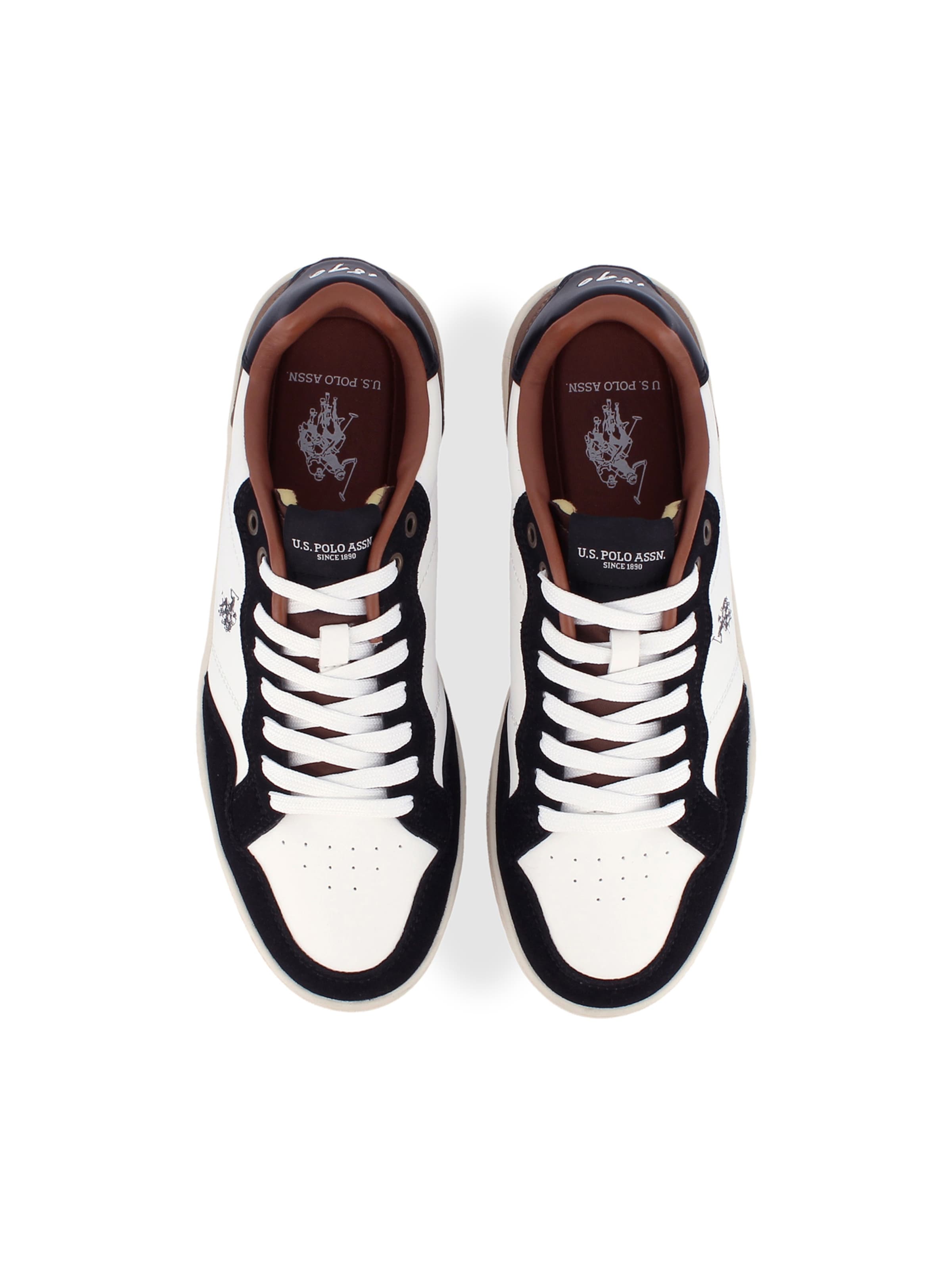 Baskets basses 'Elia' US POLO ASSN. en blanc