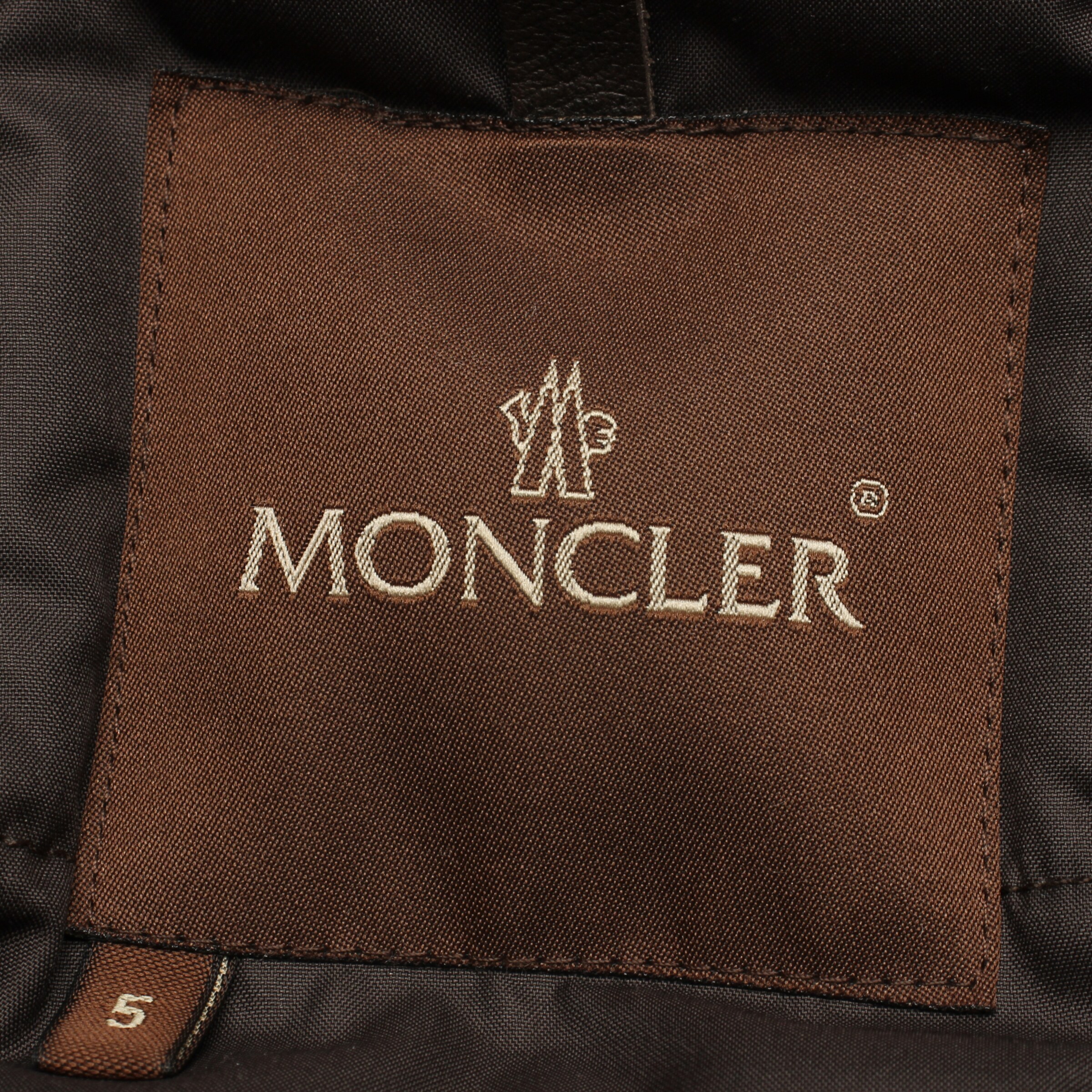 MONCLER Jacket & Coat in XS in Brown