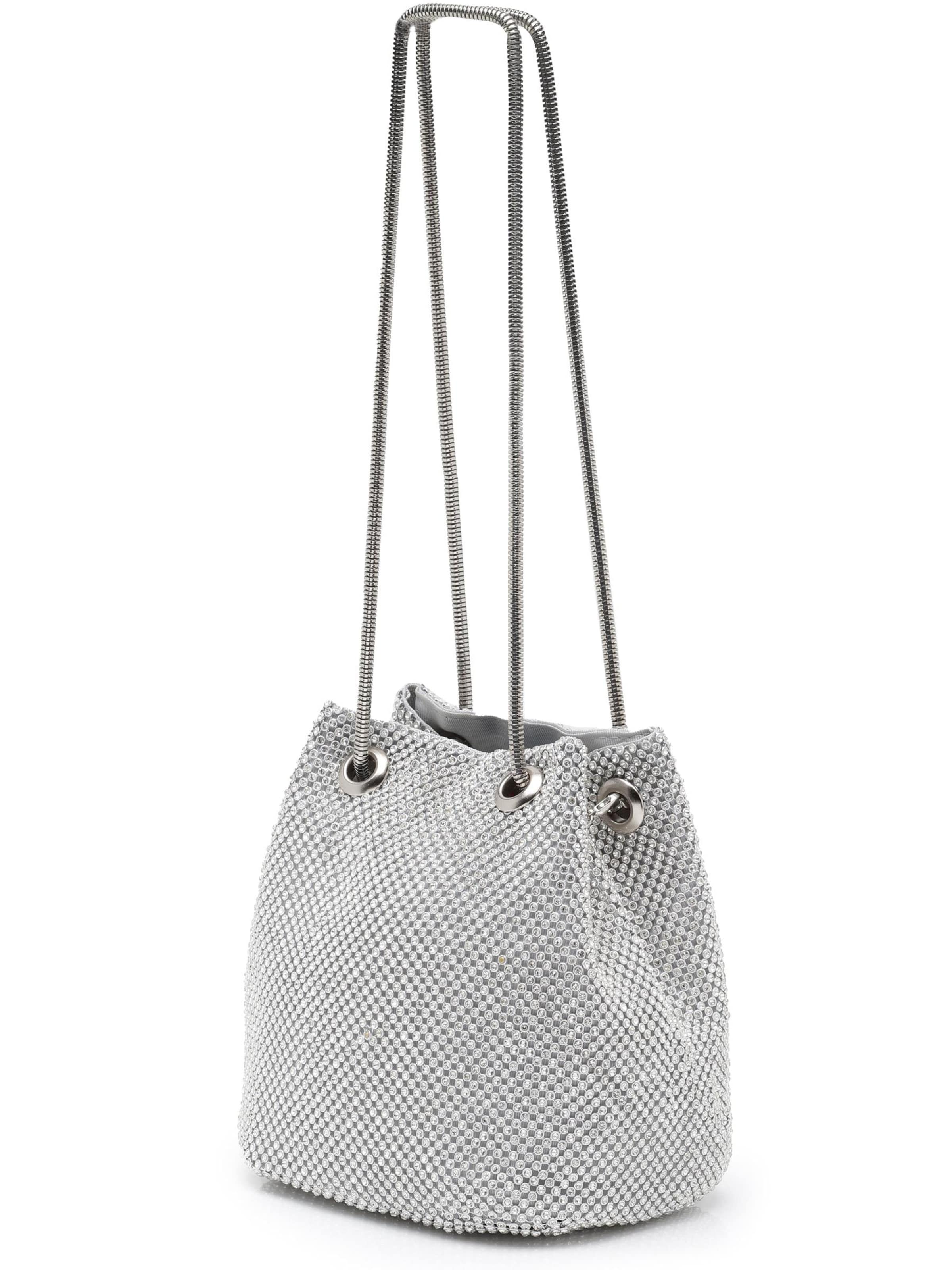 AVANT-GARDE PARIS Handtas 'Calviera' in Zilver