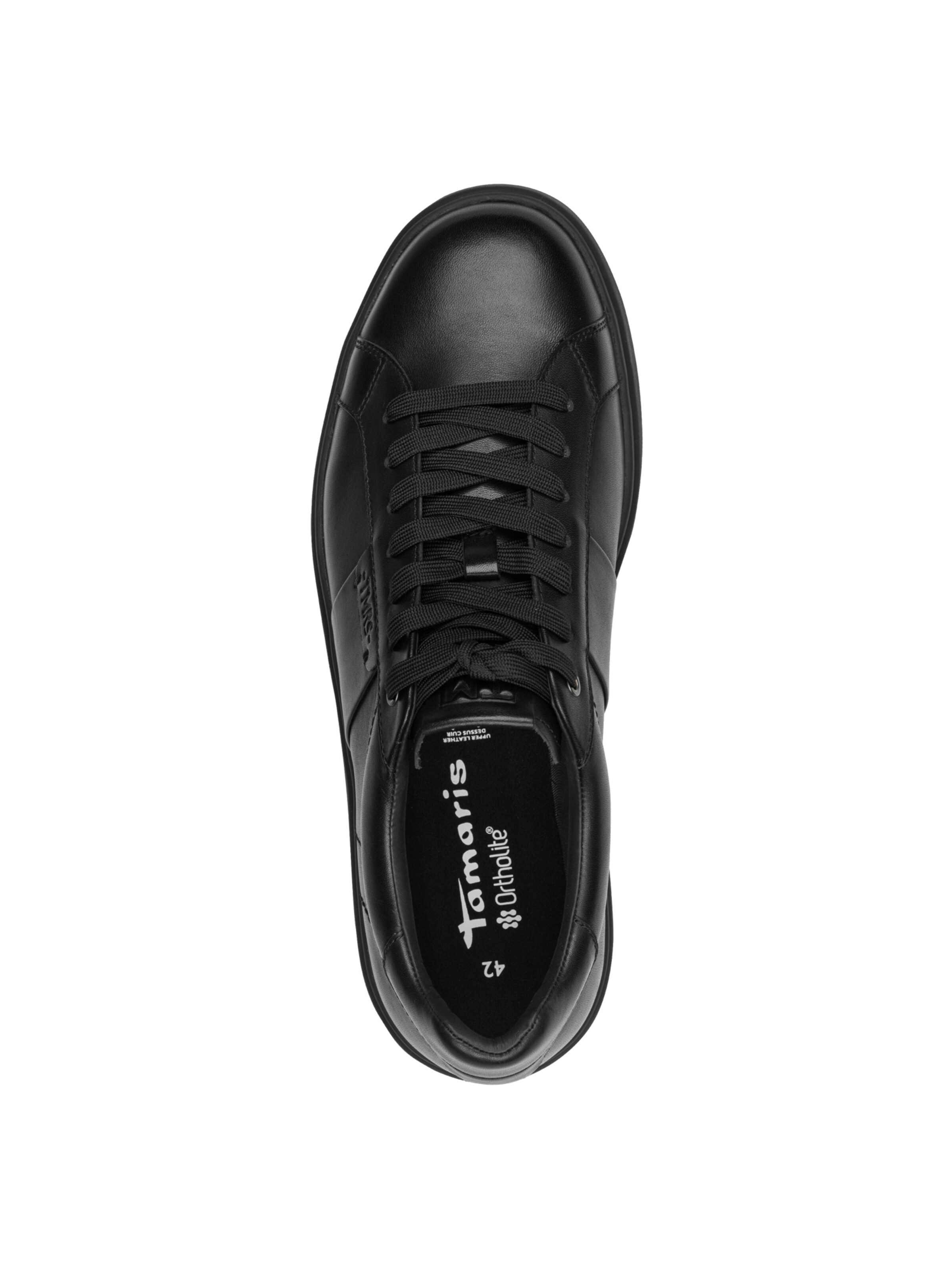 Sneaker bassa di Tamaris in nero