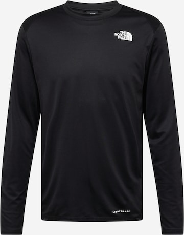 melns THE NORTH FACE Sporta krekls 'SHADOW': no priekšpuses