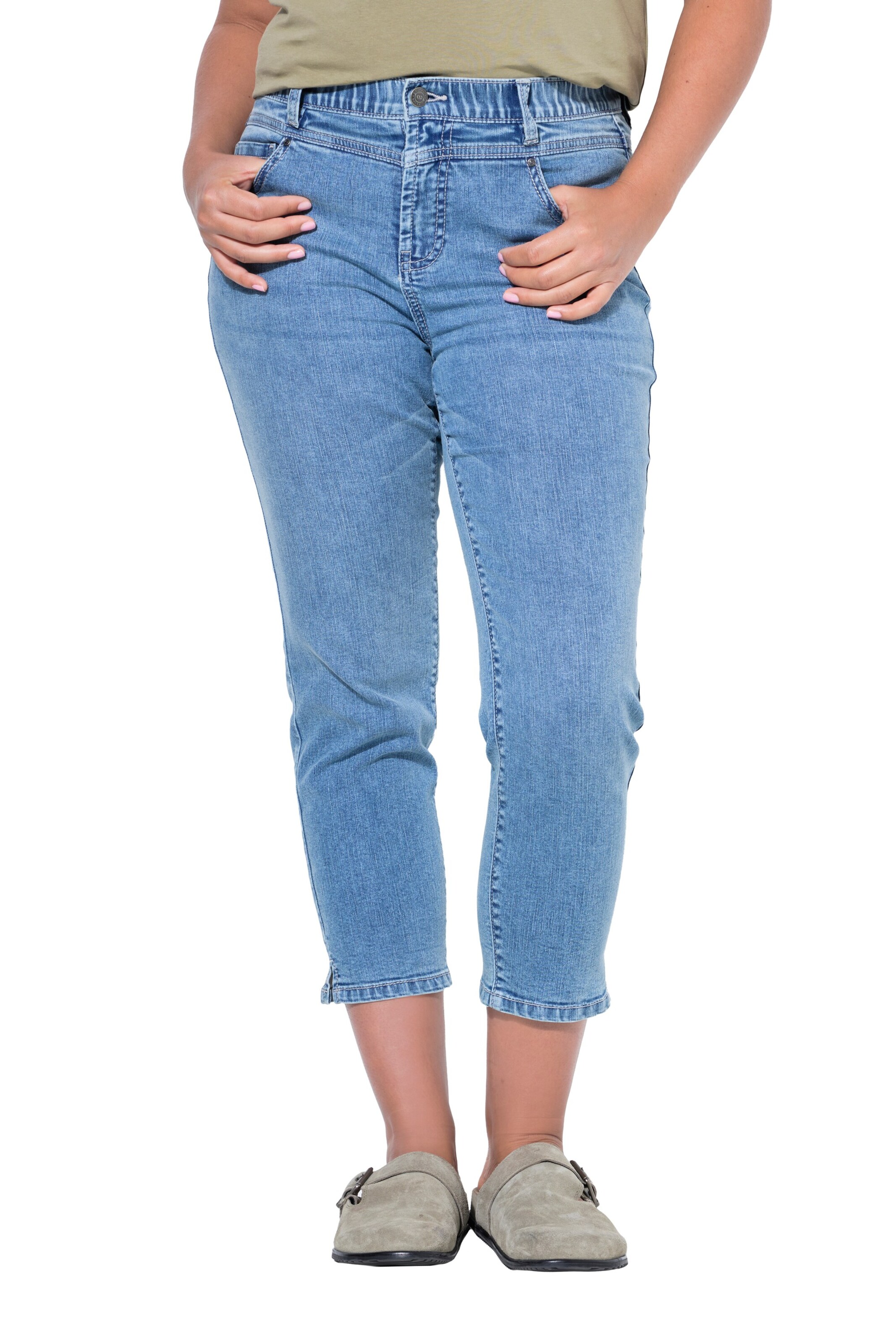 LAURASØN Regular Jeans in Blue: front