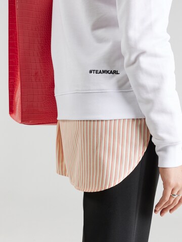 Karl Lagerfeld - Sudadera 'Paris' en blanco