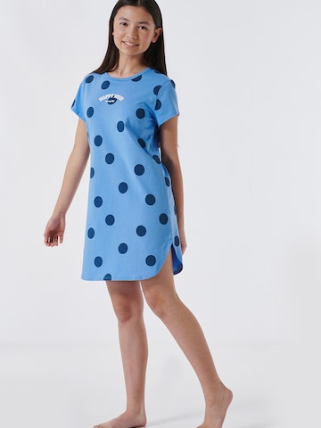 SCHIESSER Nightgown 'Teens Nightwear' in Blue: front
