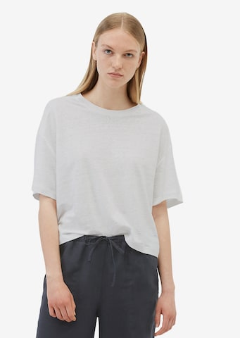 Marc O'Polo Shirt in Wit: voorkant