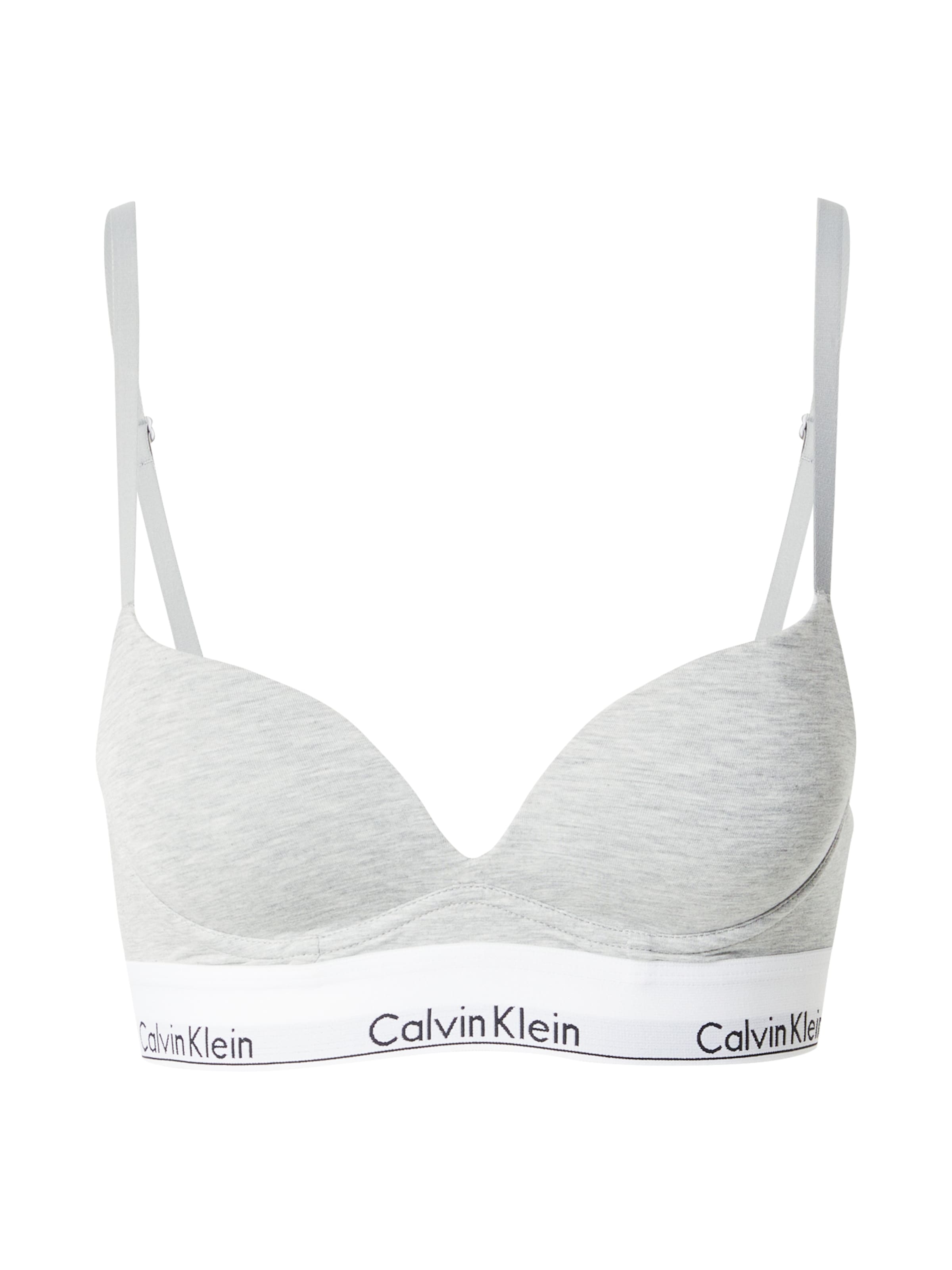 Calvin Klein Underwear Push-up BH i grå: forside