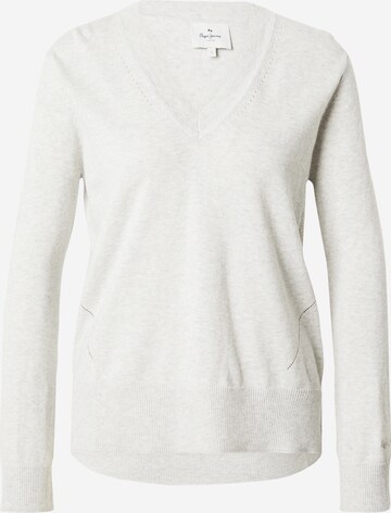 Pepe Jeans - Pullover 'DONNA' em cinzento: frente