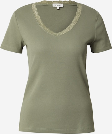 s.Oliver T-Shirt in Grün: Vorderseite