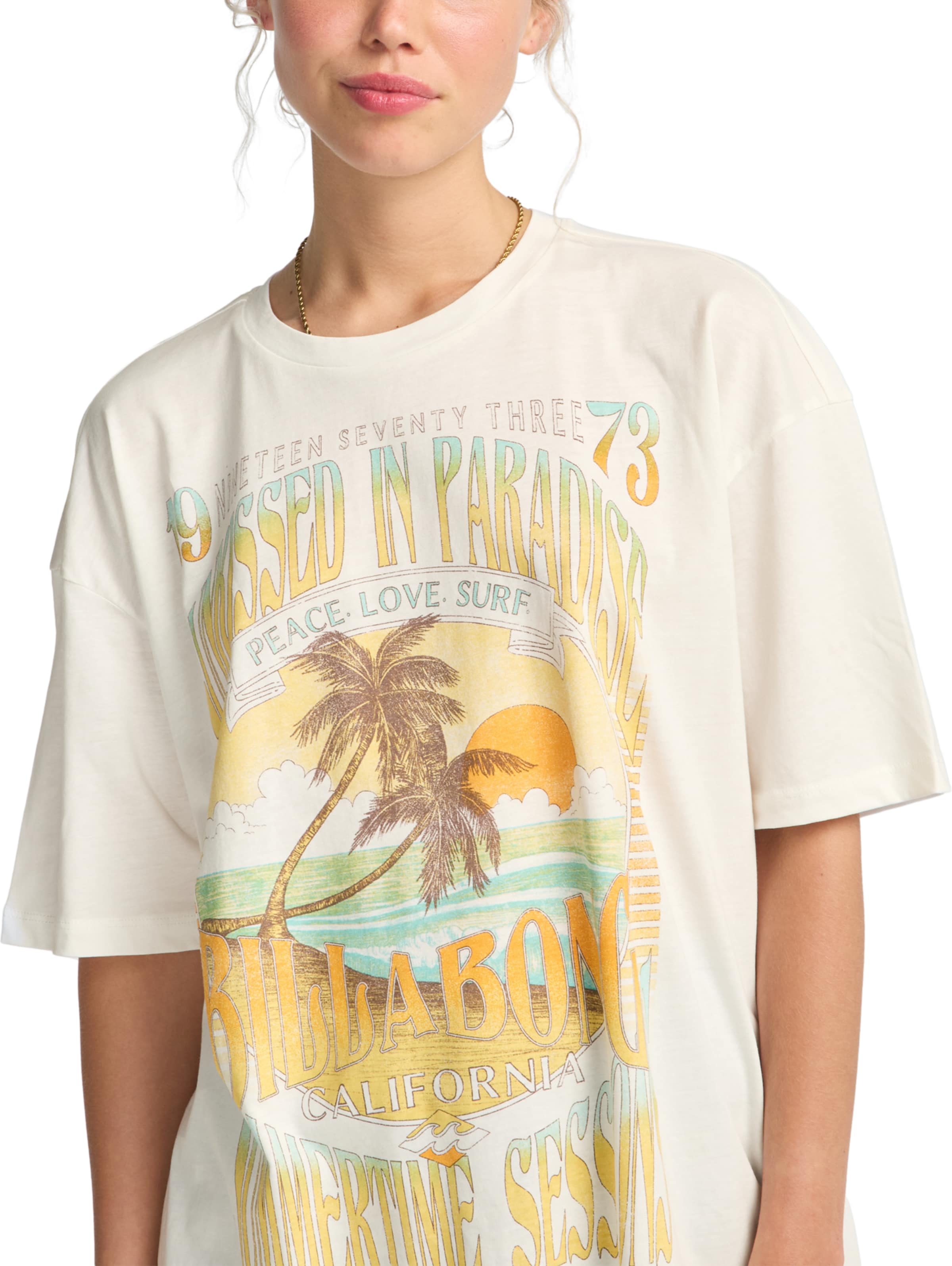 BILLABONG Shirt 'Sunset Mindset' in White
