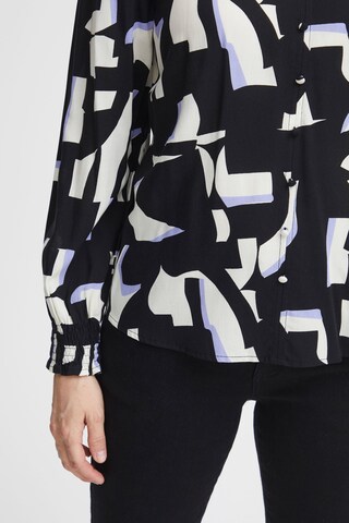 Fransa - Blusa en negro