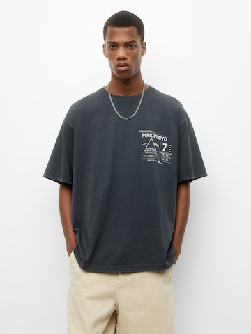 Pull&Bear T-Shirt in Schwarz: predná strana