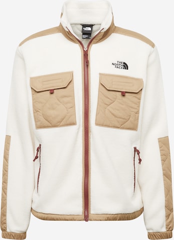 THE NORTH FACE Funktionsfleecejakke 'ROYAL ARCH' i hvid: forside