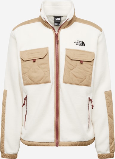 THE NORTH FACE Veste en polaire fonctionnelle 'ROYAL ARCH' en sable / marron / noir / blanc, Vue avec produit