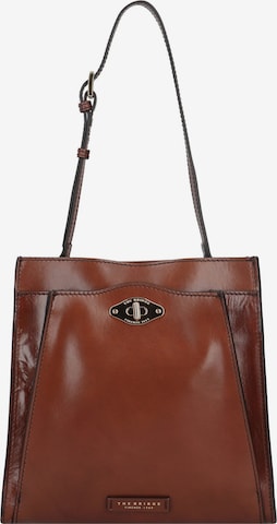 The Bridge Shoulder Bag 'Barbara' in Brown: front