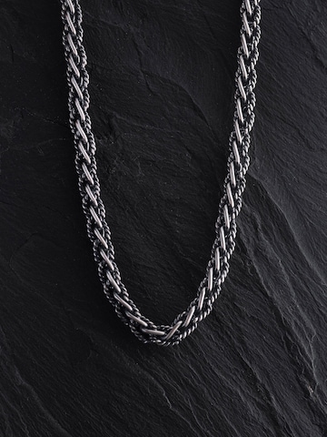 REYTEL Ketting 'SPIKE' in Zilver: voorkant