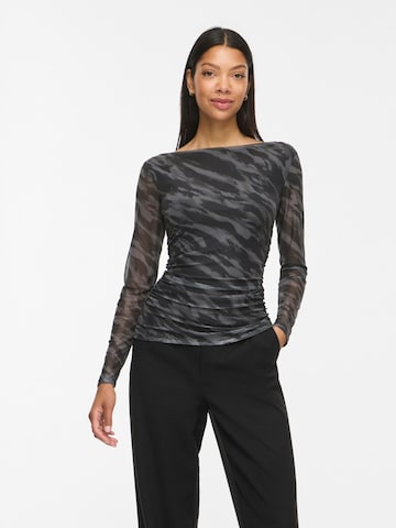 VILA - Camiseta 'VIAlera' en negro: frente