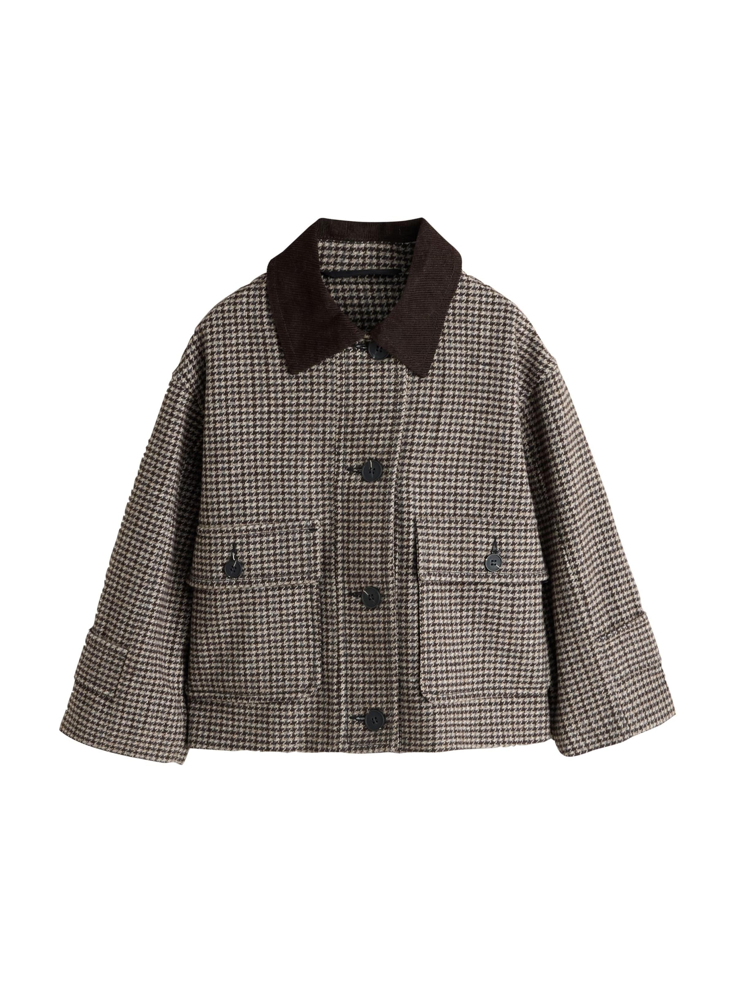Next - Chaqueta de entretiempo en marrón: frente