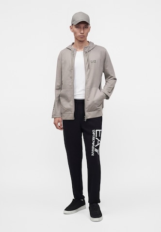 EA7 Emporio Armani Кофта на молнии в Серый