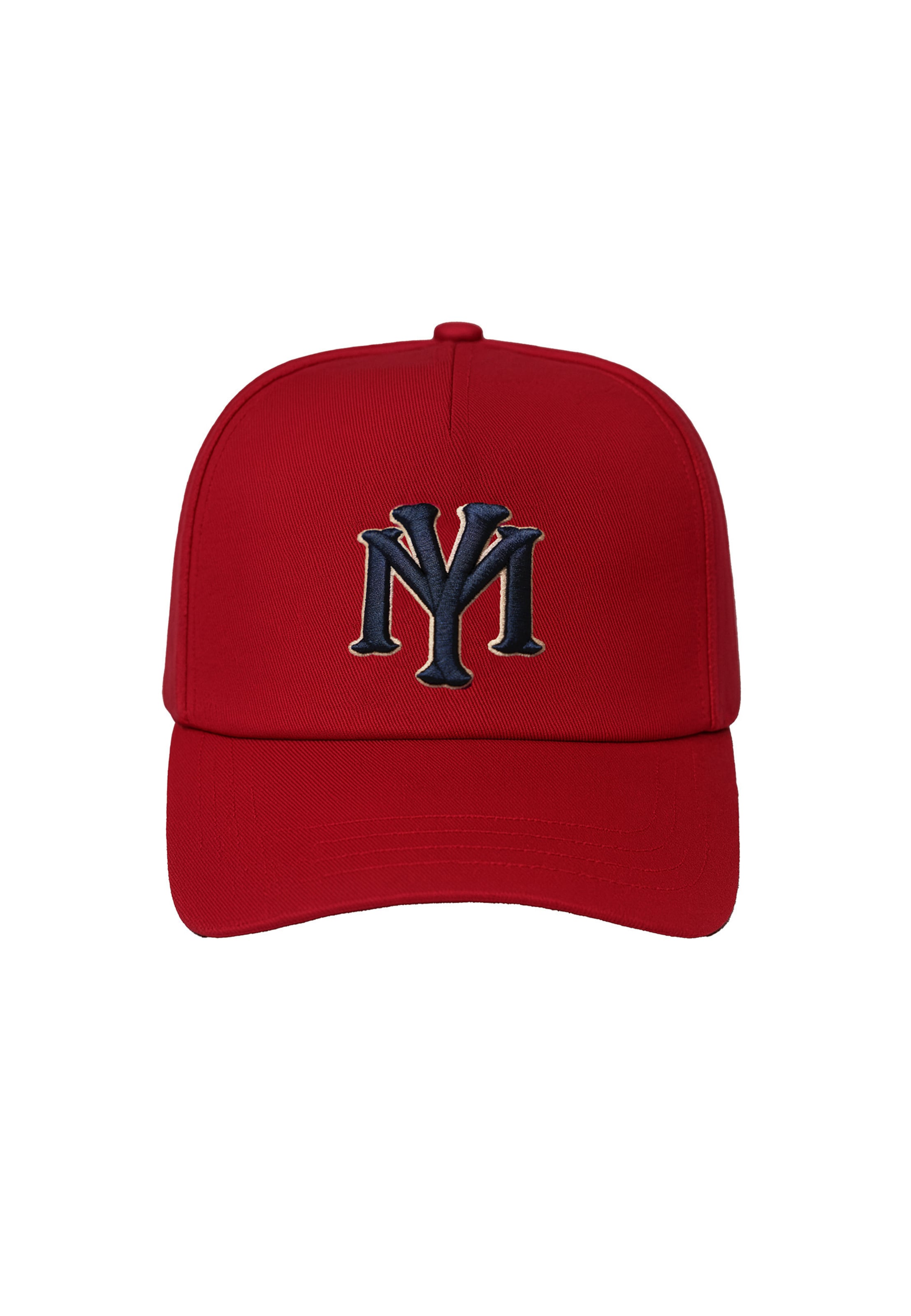 Casquette Prohibited en rouge : devant