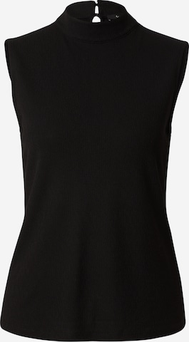 COMMA Top in Black: front