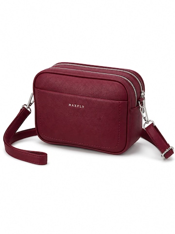 COLLEZIONE ALESSANDRO Crossbody Bag 'Praktisch' in Red: front