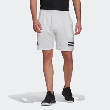 ADIDAS PERFORMANCE Regular Sportshorts in Weiß: Vorderseite