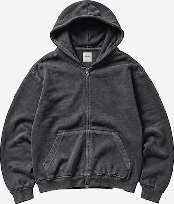 Bershka Tepláková bunda - Sivá: predná strana