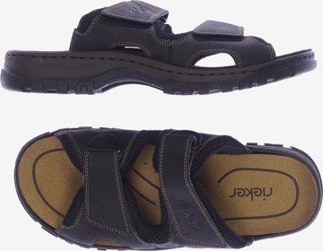 Rieker Sandals & Slippers in 41 in Black: front