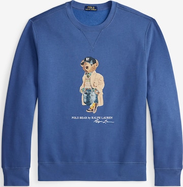 Polo Ralph Lauren Суичър в синьо: отпред