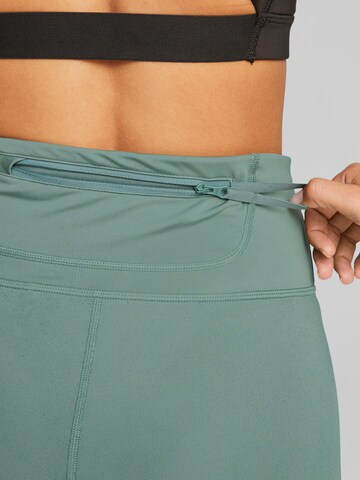 PUMA Skinny Sporthose in Grün