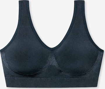 Bustier Soutien-gorge ' Seamless Light ' SCHIESSER en bleu : devant