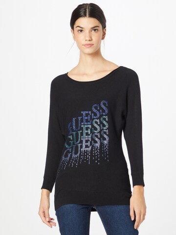 GUESS Pullover 'Claudine' in Schwarz: predná strana