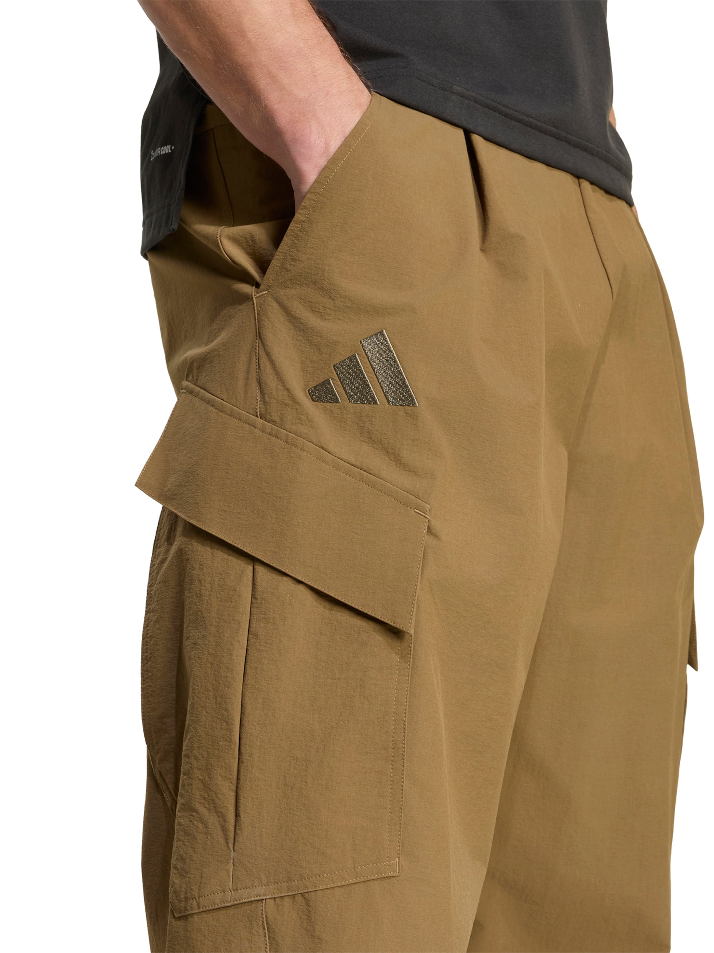ADIDAS TERREX Lużny krój Bojówki w kolorze brązowy