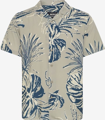 INDICODE JEANS - Camisa ' IDMariol ' em cinzento: frente