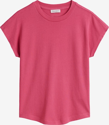 T-shirt Marc O'Polo en rose : devant