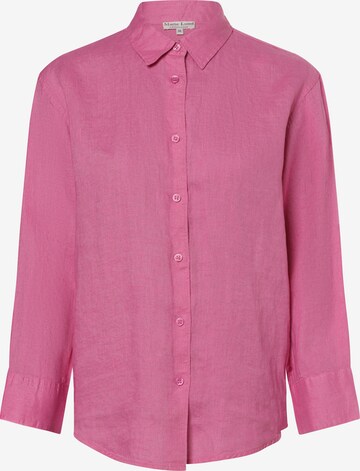 Marie Lund Blouse in Roze: voorkant