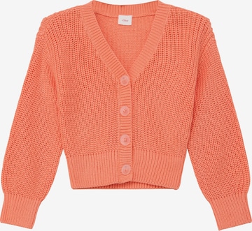 Cardigan s.Oliver en orange : devant