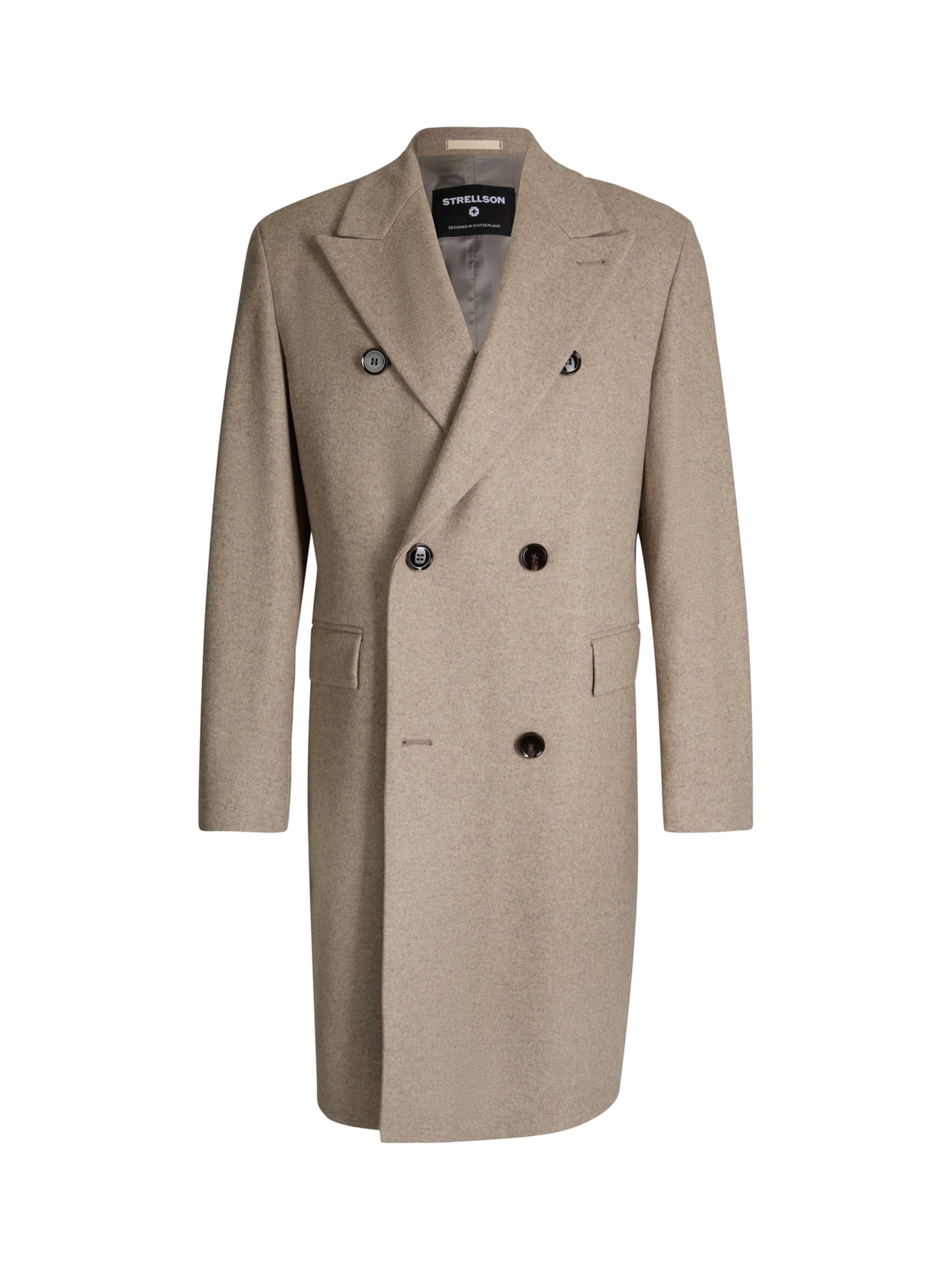 Manteau mi-saison 'Park Lane' STRELLSON en beige : devant