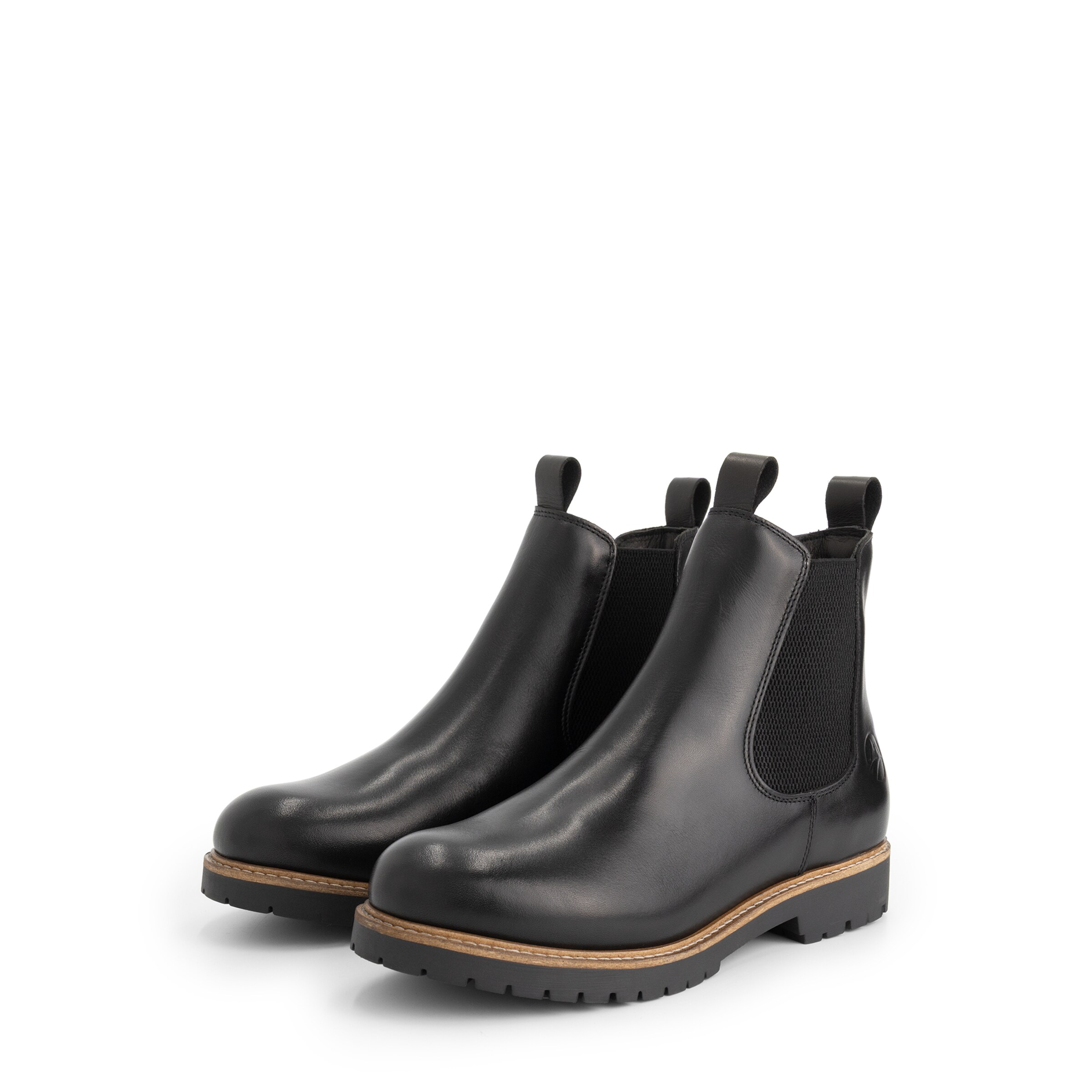 Chelsea Boots 'Agder' Travelin en noir