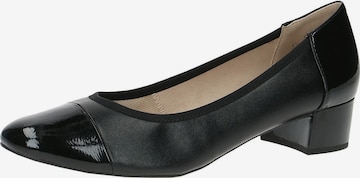 CAPRICE Pumps in Zwart: voorkant