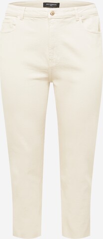 ONLY Carmakoma Regular Jeans 'Mily' i beige: forside