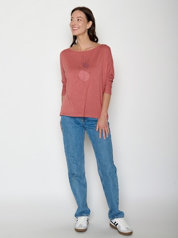 Maglietta 'Bloom Classic Simper' di GREENBOMB in rosa