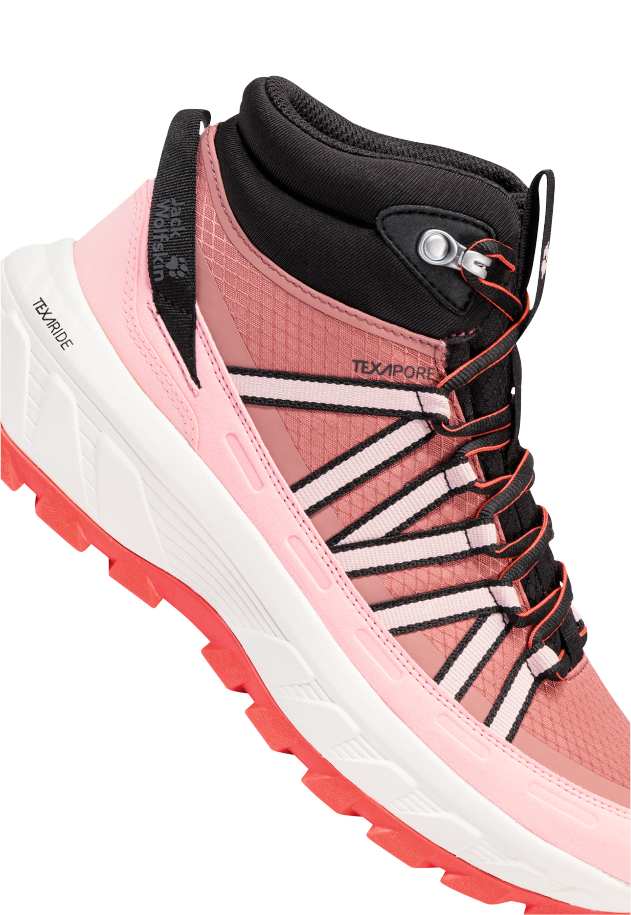 JACK WOLFSKIN Boots in Pink