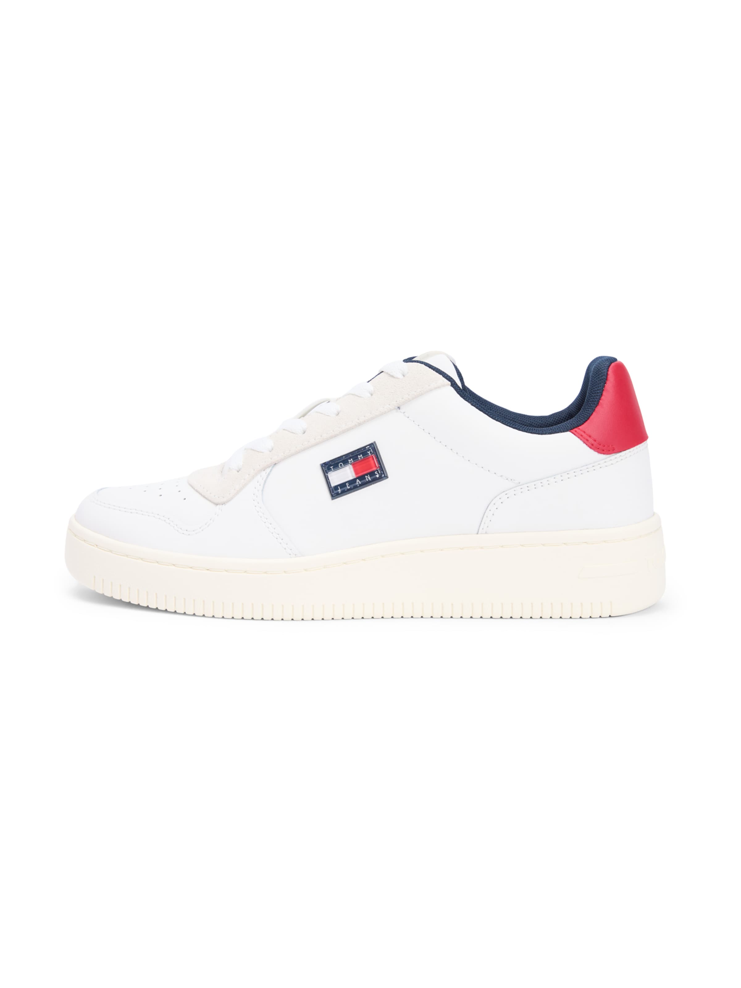 Tommy Jeans Tenisky 'RETRO BASKET' – bílá: přední strana